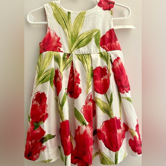 Baby Gap Floral Party Dress 12-18 Months NEW WITH TAGS - Picture 2 of 7